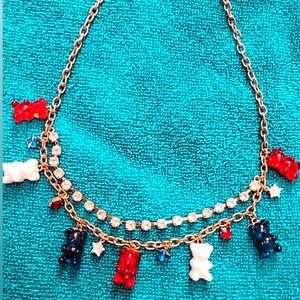 Betsey J 4th of July necklace